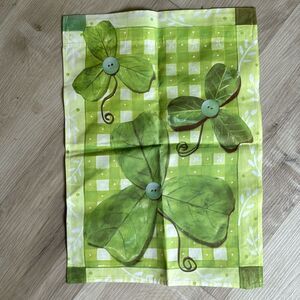 Garden Flag Four Leaf Clover St Patrick’s Day